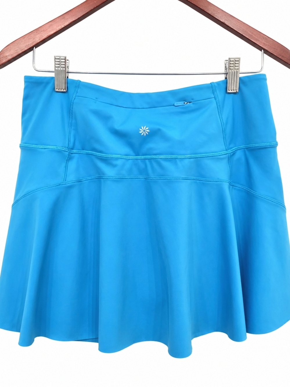 Athleta Bright Blue Skater Skirt with Pocket